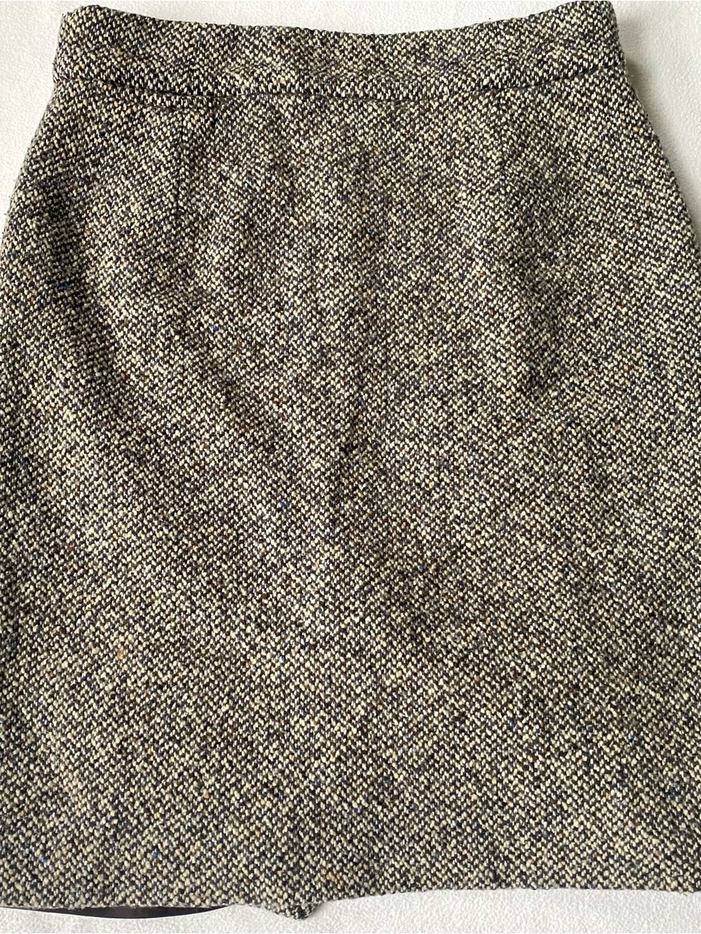 J. Crew Tweed Pencil Skirt in Neutral Blend